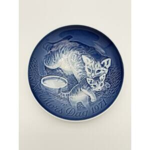 Set Of 3 Vintage BING & GRONDAHL 1971, 1975 & 1976 Mother’s Day Plates Mors Dag